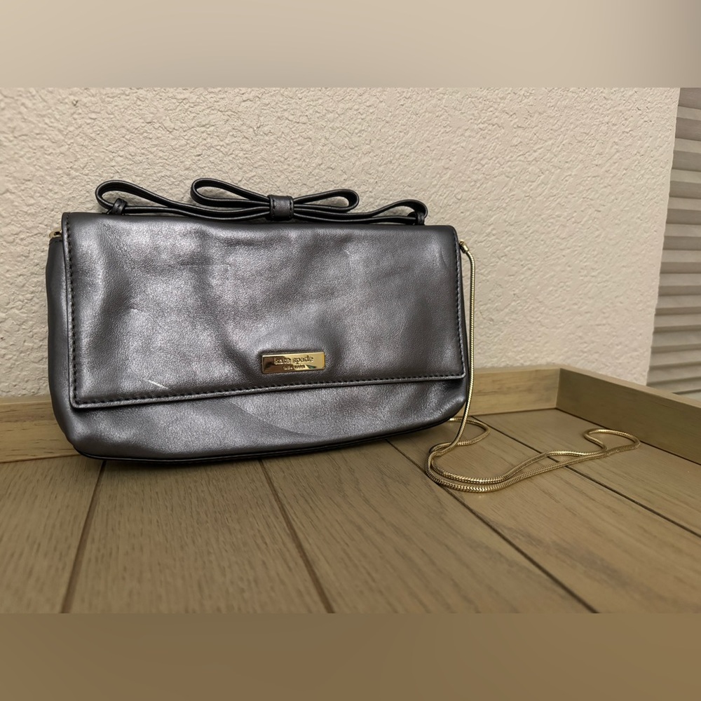Kate Spade New York Uma Evening Crossbody, Pewter